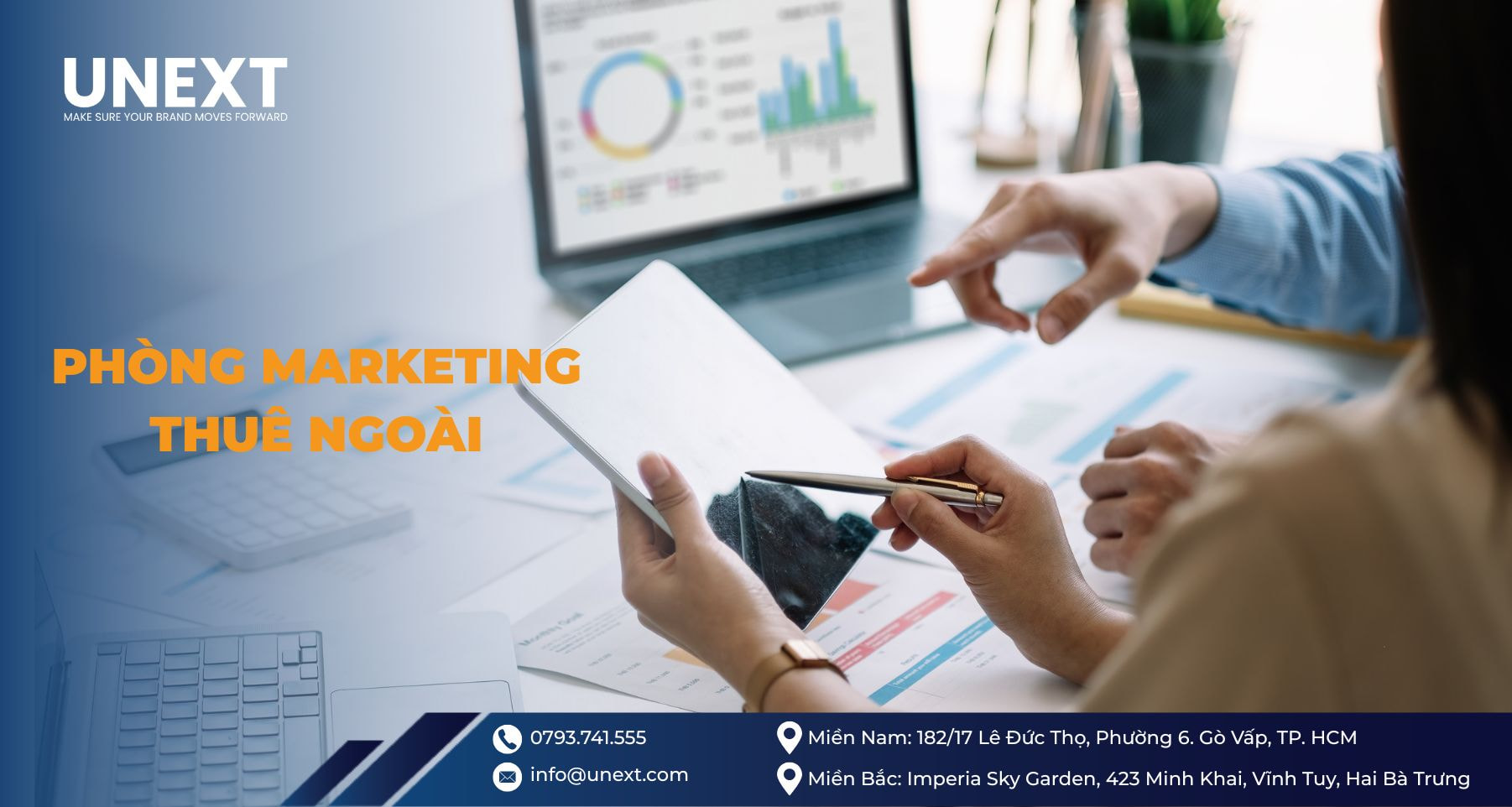 Dịch vụ phòng marketing thuê ngoài