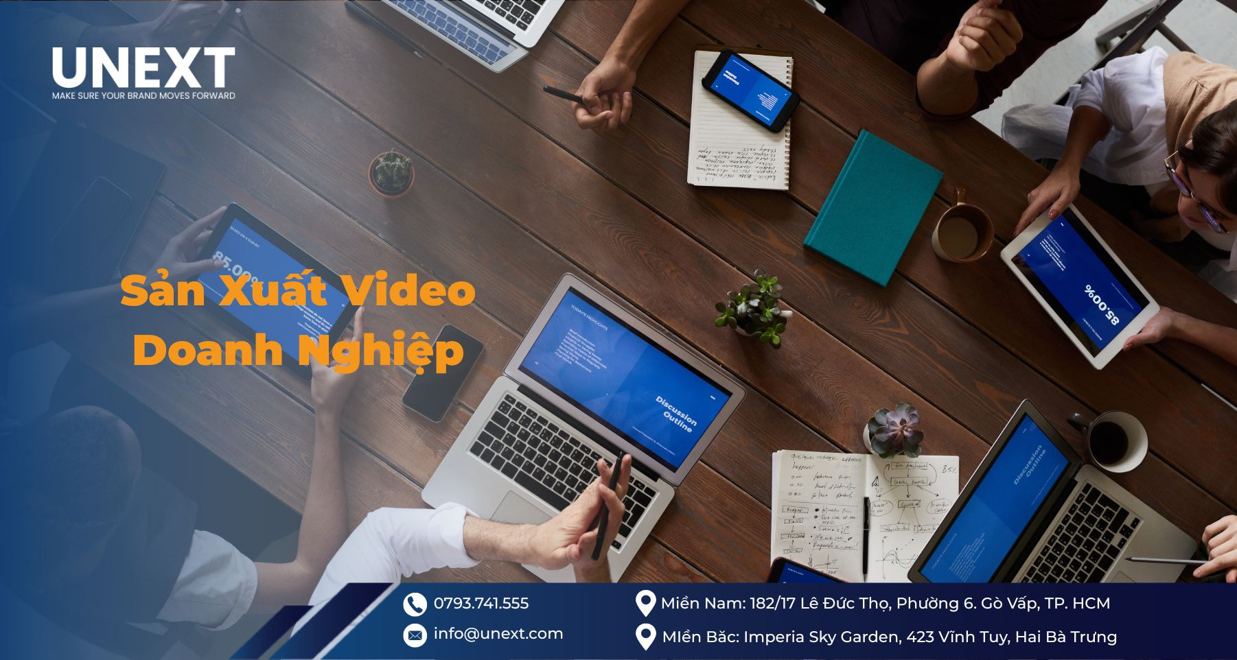 Dịch vụ sản xuất video doanh nghiệp
