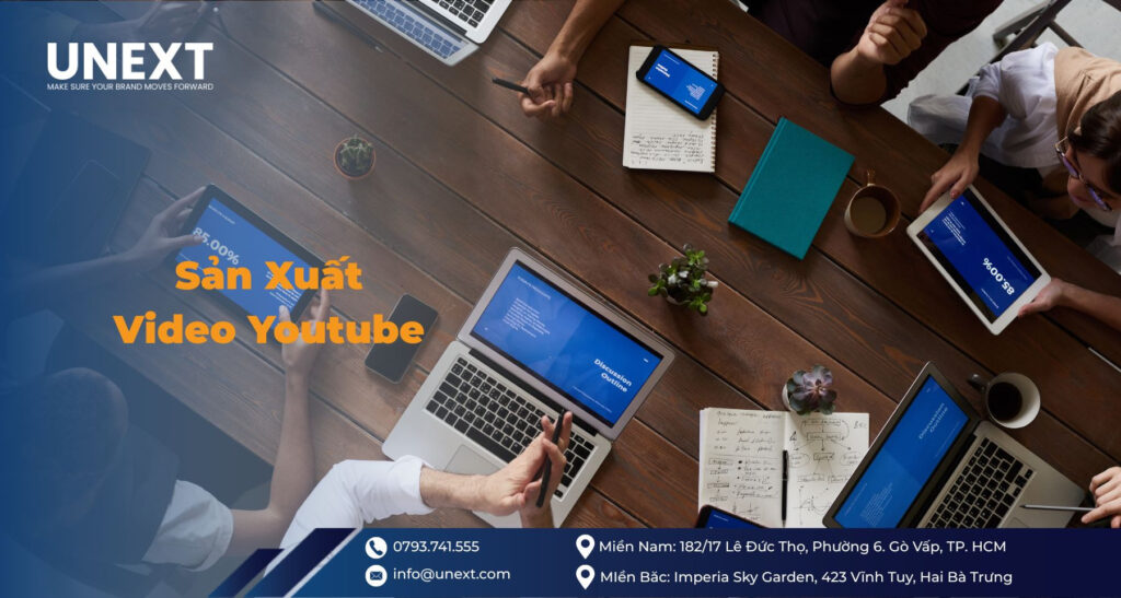 Dịch vụ sản xuất video Youtube