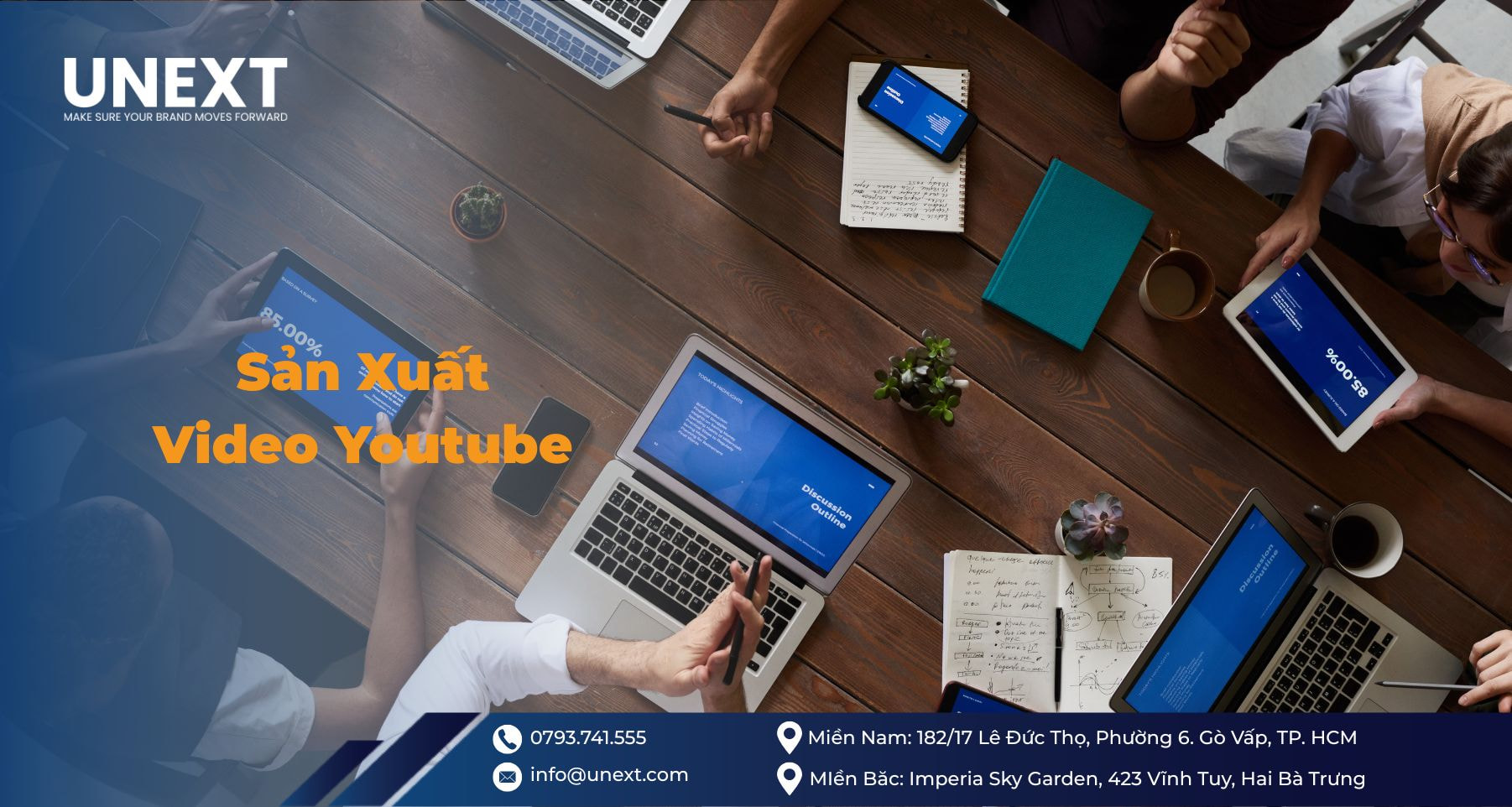 Dịch vụ sản xuất video Youtube